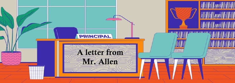 A letter from Mr. Allen