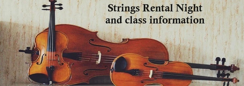 Strings Rental Night and class information