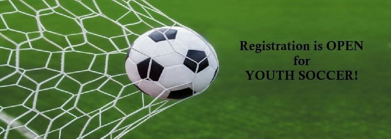 Registration is OPEN for YOUTH SOCCER!